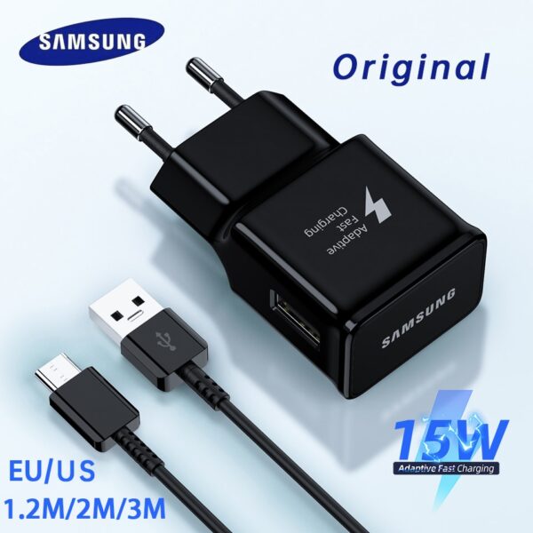 15w-Charger-Samsung-Fast-Charging-Chargeur-Cargador-EU-With-Usb-C-Cable-1-2m-2m-3m