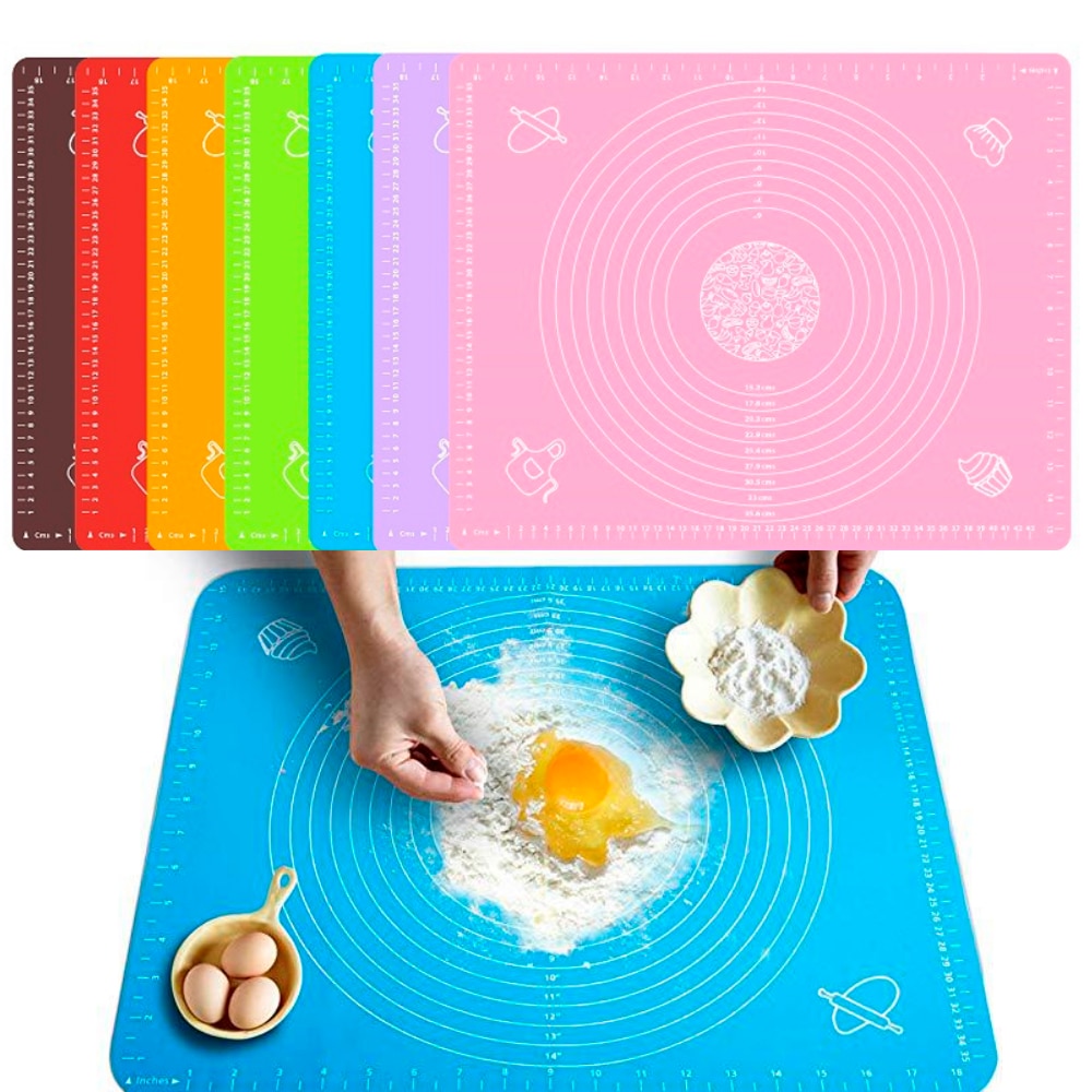 Silicone Baking Mat Thickening Flour Rolling Scale Mat Kneading