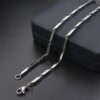 Fashion-high-end-new-titanium-steel-necklace-melon-chain-stainless-steel-chain-men-and-women-fashion-2