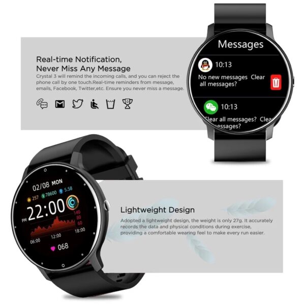 LIGE-2021-Fashion-Smart-Watch-Men-Fitness-Bracelet-Heart-Rate-Blood-Pressure-Monitoring-Sports-Tracker-Smartwatch-1