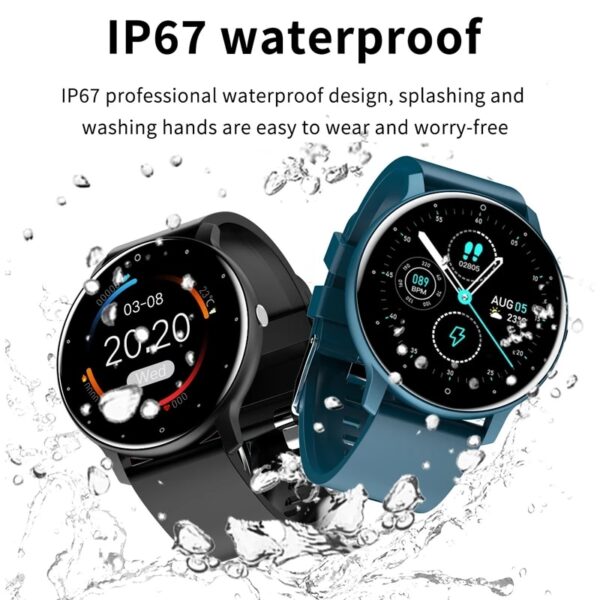 LIGE-2021-Fashion-Smart-Watch-Men-Fitness-Bracelet-Heart-Rate-Blood-Pressure-Monitoring-Sports-Tracker-Smartwatch-3