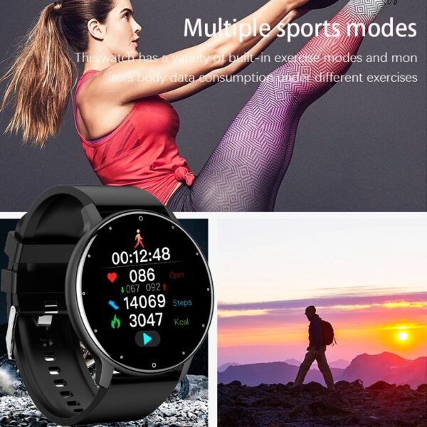 LIGE-2021-Fashion-Smart-Watch-Men-Fitness-Bracelet-Heart-Rate-Blood-Pressure-Monitoring-Sports-Tracker-Smartwatch-4